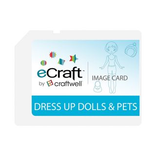 Scrapbooking eCraft SD Image Cards   Dress Up Dolls and Pets