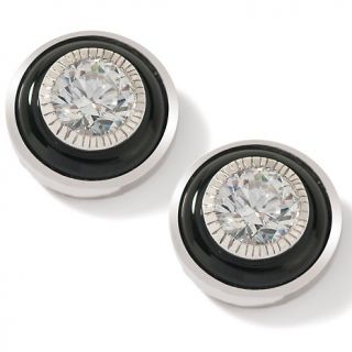  onyx and round button stud earrings note customer pick rating 11 $ 27