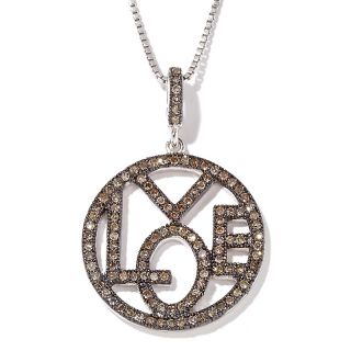  brodie 59ct champagne diamond love pendant rating 23 $ 199 90 or 2