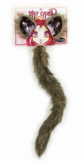 Fox Cat Ears and Tail Adult Child Kids Costume Kit Elope