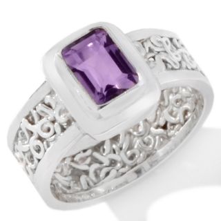 rectangular gemstone sterling silver wire ring rating 22 $ 27 93 s h