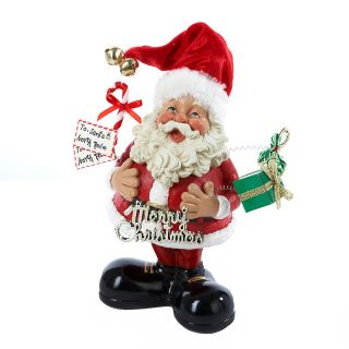 Home Seasonal Holiday Decorations Santas Kurt Adler 7 Wobbling