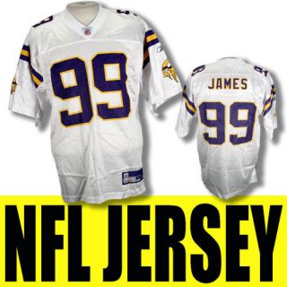 Vikings Erasmus James NFL Replica Jersey Reebok New 2XL