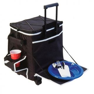  Chicago NFL Insulated 30 Can Tailgate Cooler on Wheels   Bears