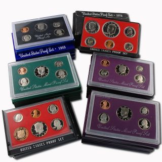 1968 1998 First 30 Years of S Mint Proof Sets Plus 1