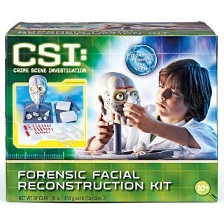 Edu Science CSI Forensic Facial Reconstruction Kit