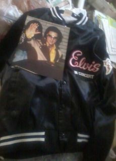 Elvis Presley Concert Tour Jacket Size Extra Large w TCB