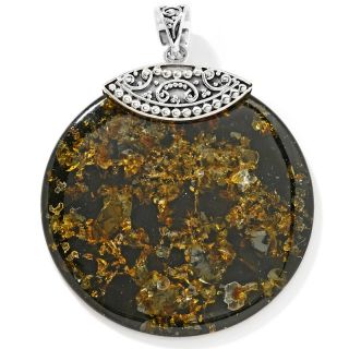  amber age of amber green amber round disc pendant rating 4 $ 32 97 s h