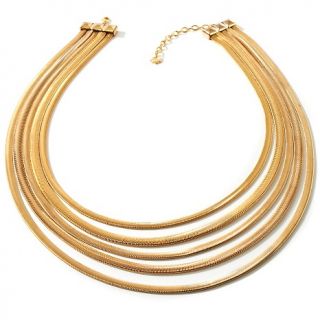 Graziano Modern Details Herringbone 28 Necklace