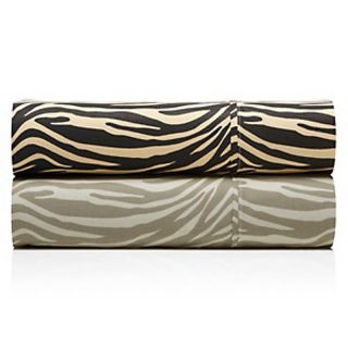 Highgate Manor Zebra Print 300 Thread Count Sheet Set   Full