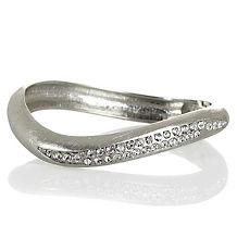 real collectibles by adrienne crystal bangle bracelet $ 29 95