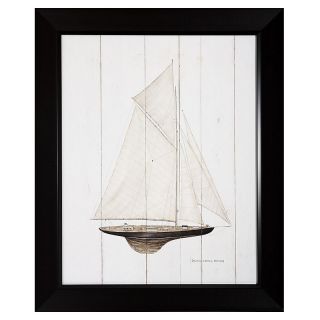  Décor Art & Wall Décor Coastal Art Sailboat 28 x 34   Single Print