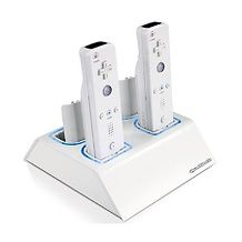 dreamgear s quad dock for nintendo wii $ 39 95