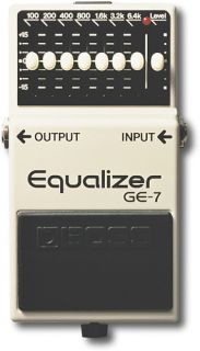 Boss GE7 GE 7 Graphic EQ Equalizer Guitar Effects Pedal