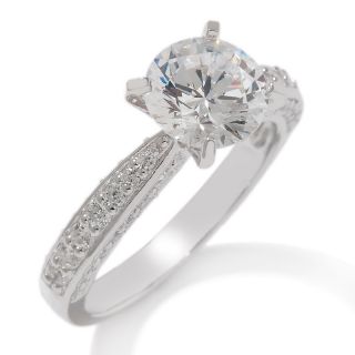 Jewelry Rings Bridal Engagement Absolute™ Round Center with