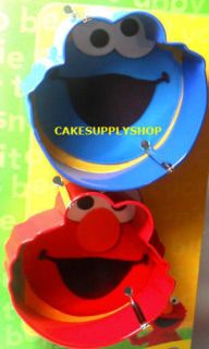 Elmo Sesame St Cookie Birthday Cake Fondant Cutter New
