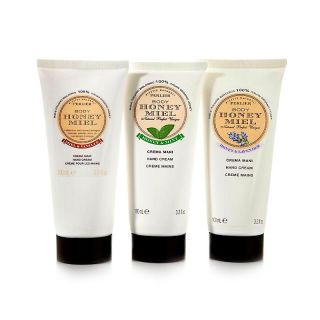 Beauty Bath & Body Hand Care Perlier Honey Hand Cream Trio