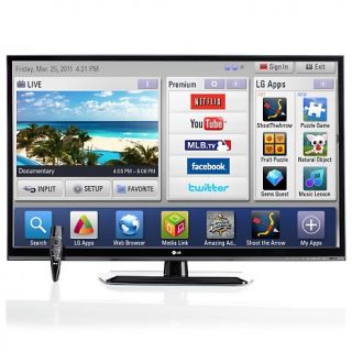 LG 42 Smart 1080p 120Hz Edge Lit LED HDTV with Wi Fi and Magic Remote