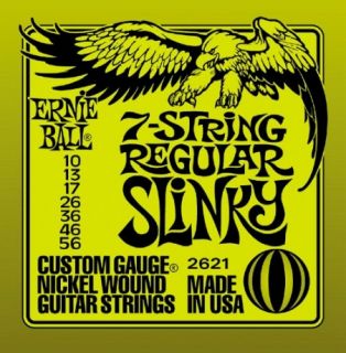 Ernie Ball 7 String Reg Slinky Nickel WND 10 56 2621