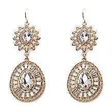 style crystal silvertone earrings $ 17 47 $ 39 95 universal vault