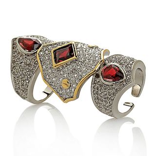  rodkin pave shield knuckle ring rating 9 $ 48 97 or 2 flexpays of