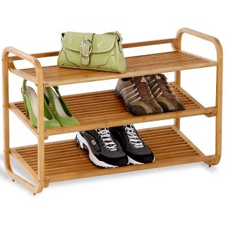  can do honey can do 3 tier deluxe bamboo shoe shelf rating 1 $ 44 95 s