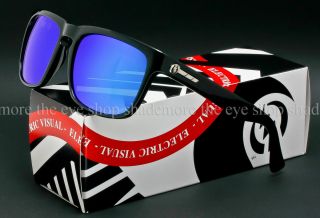  KNOXVILLE Sunglasses Gloss Black  Grey Blue Chrome ES09001662