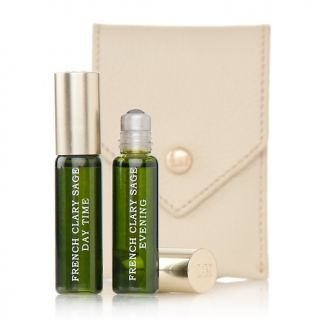 Lisa Hoffman French Clary Sage Perfume Set with Pouch   2 Count