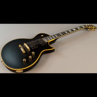  esp ltd deluxe ec 1000 vintage black electric guitar w active emgs