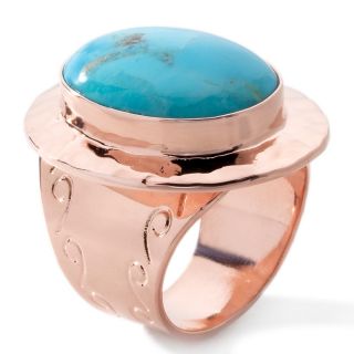  kingman turquoise copper frame ring note customer pick rating 37 $ 44