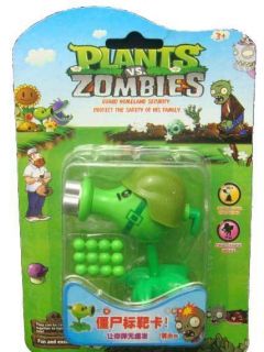 Plants Vs Zombies PVZ Kids game Gatling Pea shooter Toy popcap