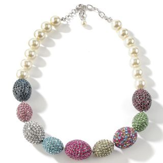  mixed pave 20 bead necklace note customer pick rating 45 $ 159 95 or