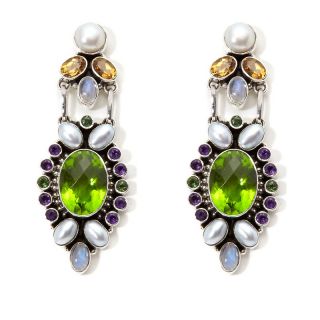 Jewelry Earrings Drop Nicky Butler Raj Green Quartz Triplet and