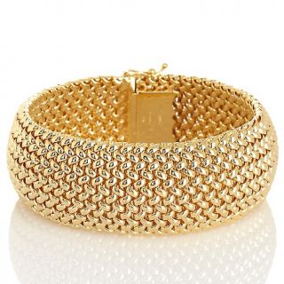 Technibond® Rice Shaped Woven Link 7 1/2 Bracelet