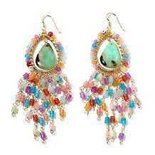  olivia by amanda sterett multigem chandelier earrings $ 48 97 $ 149 90