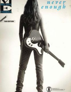 Melissa Etheridge Never Enough Guitar Songbook Sheet MU