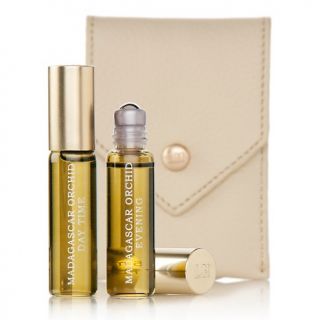 Lisa Hoffman Madagascar Orchid Perfume Set with Pouch   2 Count