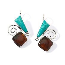  jay king turquoise and sterling silver swirl earrings $ 59 90 $ 89 90