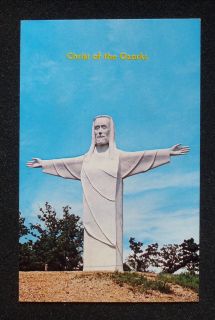 1960s Christ of The Ozarks Eureka Springs AR Carroll Co Postcard