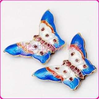 Butterfly Beads DIY Crafts Jewelry Making Supplies New