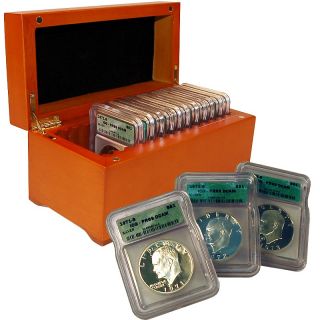 Coin Collector 1971 1978 PR69 Deep Cameo Eisenhower Dollar Set