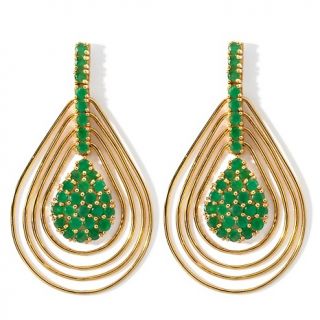 Rarities Fine Jewelry with Carol Brodie 6.5ct Emerald Vermeil