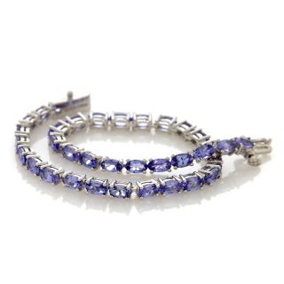 Jewelry Bracelets Tennis Colleen Lopez™ 6.54ct Tanzanite Love
