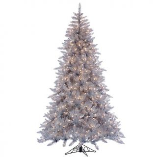 ashley 75 pre lit artificial tree silver d 20111011170423117~150506