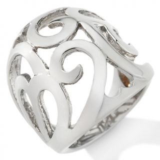  steel filigree dome ring note customer pick rating 72 $ 12 95 s h