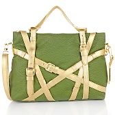 serena williams pebbled tote with belted detail $ 29 95