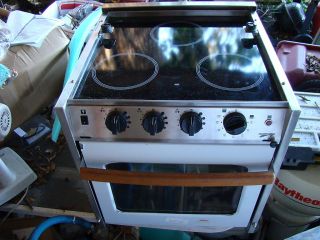 Force 10 Stainless Electric Galley Range Stove Oven New Boat Marine RV