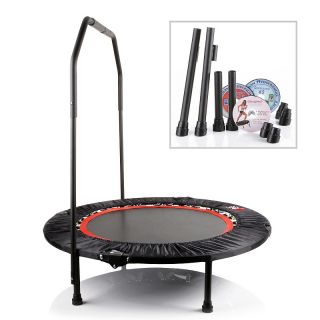  rebounder with stabilizing bar and 3 workout dvds rating 72 $ 119