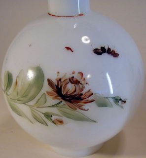 Vintage Gone with The Wind Style Electric Hurricane Lamp Hand Painted