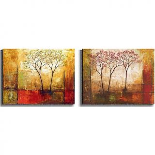 Morning Luster Canvas Art Duo by Mike Klung